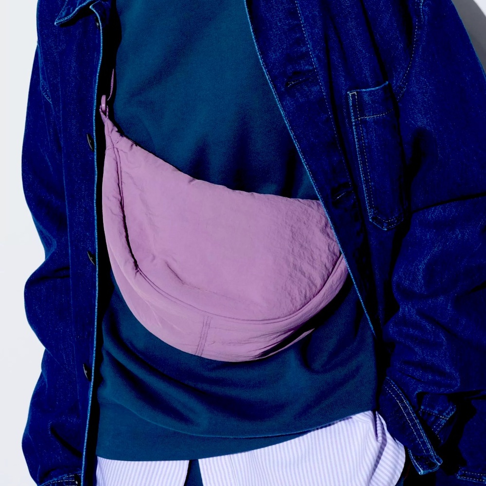 BNWT LILAC UNIQLO CROSSBODY BAG